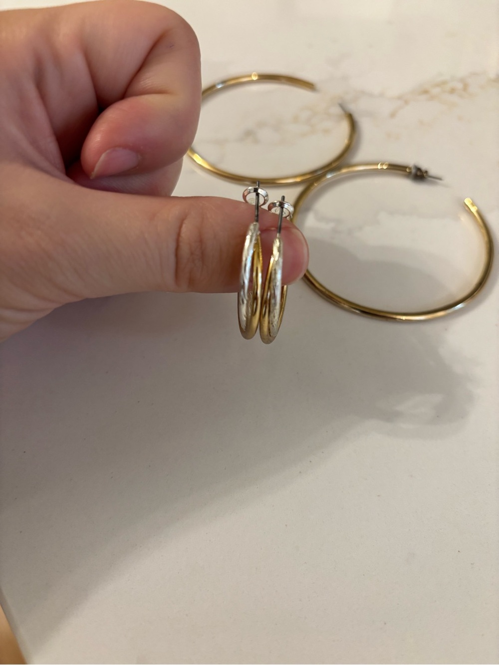Hoop Earring Set - Picture 4 of 4